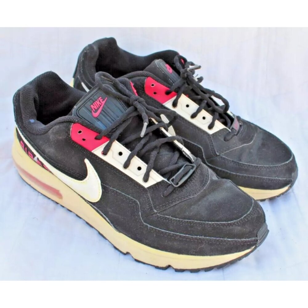 Nike Air Max WOMEN Black/White/Pink Running Sneaker Shoes US 9.5 Trainers